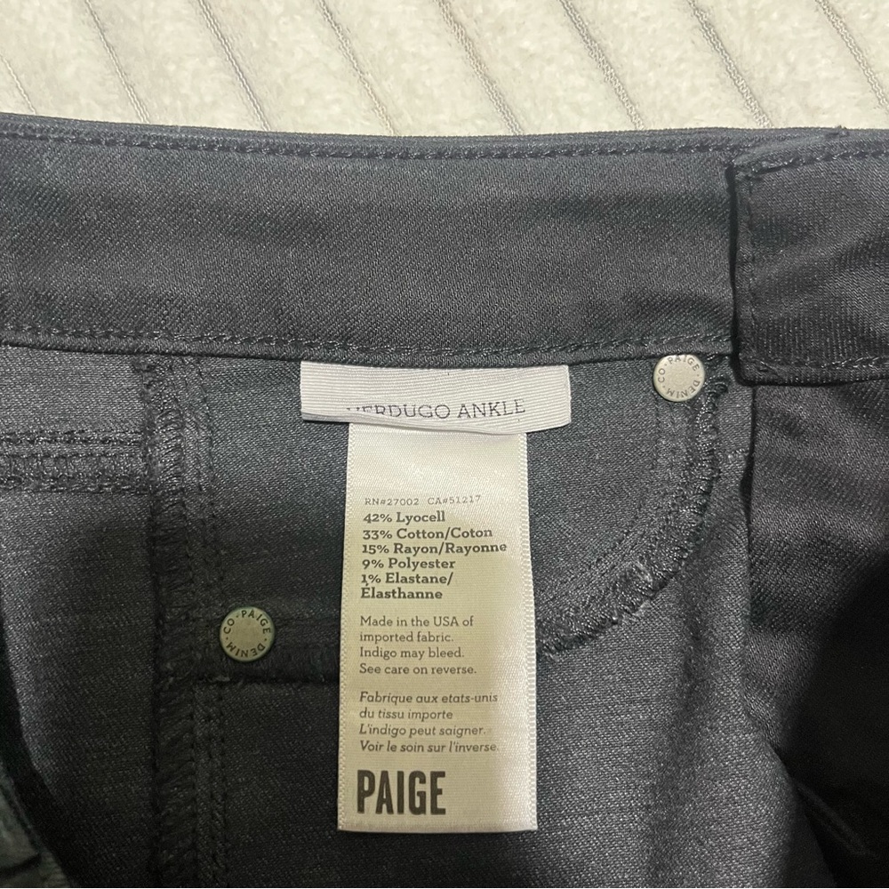PAIGE Wax Coated Jeans - Picture 9 of 11